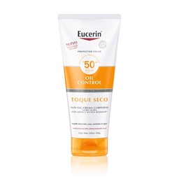 Protector Solar en Crema Eucerin Oil Control Sun Gel Toque Seco Fps 50 x 200 ml