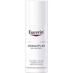 Fluido Matificante Eucerin Dermopure Oil Control Efecto Antibrillo x 8 Horas x 50 ml