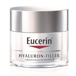 Crema Antiarrugas de Día Eucerin Hyaluron-filler Fps 30 y Protección Uva x 50 ml