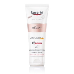 Crema de Manos Antimanchas Eucerin Anti-pigment con Fps 30 x 75 ml