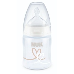 Mamadera Nuk Control de Temperatura Corazón 0 A 6 m x 150 ml