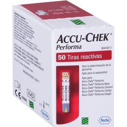 Tiras Reactivas Accu-chek Performa x 50 un Tiras Reactivas Accu-chek Performa x 50 un