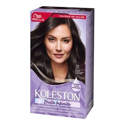 Kit Coloración Permanente Koleston 31 Castano Oscuro Ceniza Cautivador x 65 g Kit Coloración Permanente Koleston 31 Castano Oscuro Ceniza Cautivador x 65 g