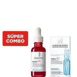 Combo La Roche Posay Antiedad Retinol B3 Sérum + Ampollas