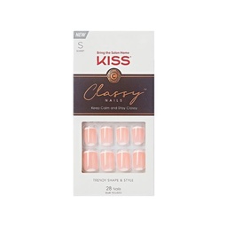 Uñas Postizas Kiss Gel Fantasy Classy Simple Enough