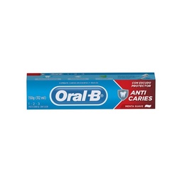 Crema Dental Oral-b 123 Anticaries Menta x 150 gr