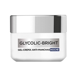 Gel Crema L'oréal París Glycolic Bright  Anti Manchas de Noche x 50 ml Gel Crema L'oréal París Glycolic Bright  Anti Manchas de Noche x 50 ml