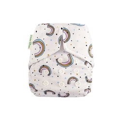 Pañal de Tela Baby Pelle con Broches Arcoiris Cálidos Pañal de Tela Baby Pelle con Broches Arcoiris Cálidos