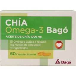 Suplemento Dietario Bagó Aceite de Chía 1000 Mg x 60 un