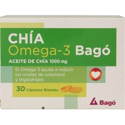 Suplemento Dietario Aceite de Chía 1000 Mg x 30 un