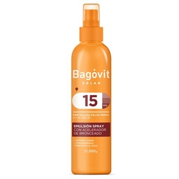 Acelerador de Bronceado en Spray Bagóvit Solar Fps 15 x 200 ml Acelerador de Bronceado en Spray Bagóvit Solar Fps 15 x 200 ml