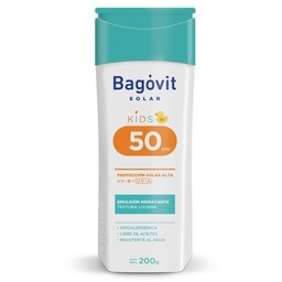 Protector Solar Bagovit Family Care Kids Fps 50 x 200 ml