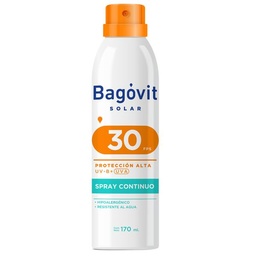 Protector Solar Bagovit Spray Continuo Fps 30 x 170 ml