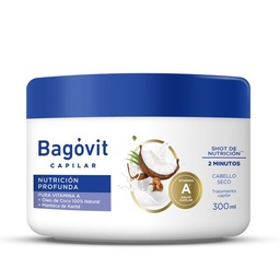 Máscara Bagóvit Capilar Nutrición Profunda x 300 ml