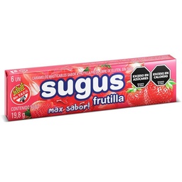 Caramelo Masticable Sugus Frutilla x 18,9 g