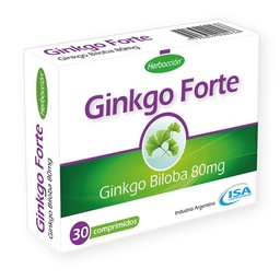 Suplemento Dietario Ginkgo Forte x 30 un