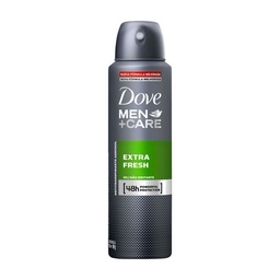 Desodorante Antitranspirante Dove Men Care Extra Fresh en Aerosol x 150 ml