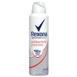 Desodorante Antitranspirante Rexona Antibacterial Women en Aerosol x 150 ml