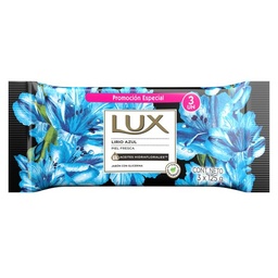 Pack Lux Jabón de Tocador Lirio Azul x 3 un x 125 g