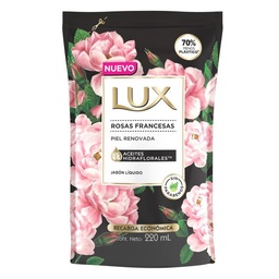 Jabón Líquido para Manos Lux Rosas Francesas Refill x 220 ml