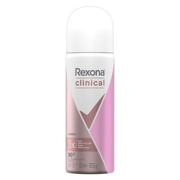 Desodorante Antitranspirante Rexona Clinical Classic Woman en Aerosol x 55 ml