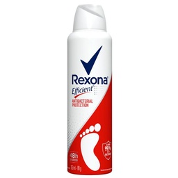 Desodorante para Pies Rexona Efficient Antibacterial en Aerosol x 153 ml