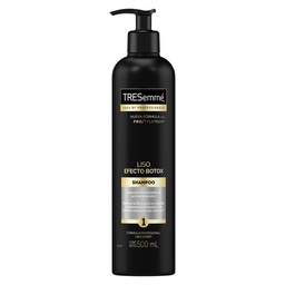 Shampoo Dosificador Tresemmé Liso Efecto Botox x 500 ml