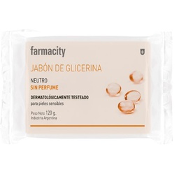 Jabón de Glicerina Farmacity x 120 g