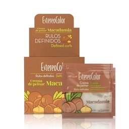 Crema de Peinar Estereocolor con Macademia x 40 un x 4 ml C/u Crema de Peinar Estereocolor con Macademia x 40 un x 4 ml C/u