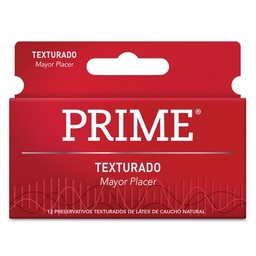 Preservativo de Látex Prime Texturado x 12 un