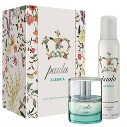 Estuche Paula Cahen D'anvers Alegría Edt x 60 ml + Desodorante x 123 ml