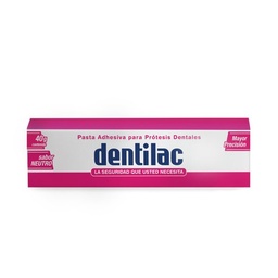 Adhesivo Dental Dentilac Sin Sabor Pomo x 40 g