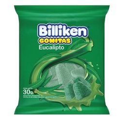 Gomitas Billiken Eucalipto x 30 g