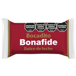 Bocadito Bonafide Dulce de Leche x 16 g