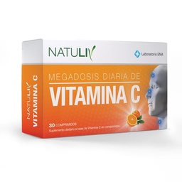 Vitamina C Ena Natuliv x 30 Comprimidos