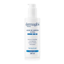 Leche Facial Dermaglós Limpieza Activa x 200 ml