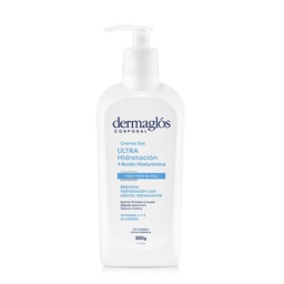 Crema Gel Corporal Dermaglós Ultra Hidratación x 300 g Crema Gel Corporal Dermaglós Ultra Hidratación x 300 g