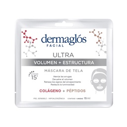 Máscara de Tela Dermaglós Ultra Volumen y Estructura x 15 ml Máscara de Tela Dermaglós Ultra Volumen y Estructura x 15 ml