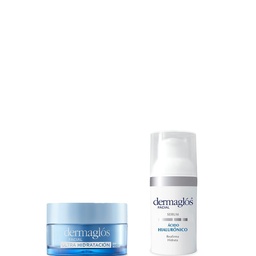 Kit Facial Dermaglós Sérum + Crema Gel Ultra Hidratación