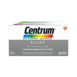 Suplemento Dietario Centrum Silver x 60 Comprimidos