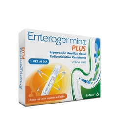 Enterogermina Plus Ampollas de 5 ml x 5 un Enterogermina Plus Ampollas de 5 ml x 5 un