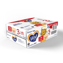 Leche Infantil Vital 3 A Partir de 1 Año Brick x 24 un x 200 ml C/u