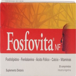 Suplemento Dietario Fosfolípidos, Fenilalanina, Acido Fólico x 30 un