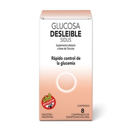 Glucosa Desleible Sidus x 8 Comp Glucosa Desleible Sidus x 8 Comp