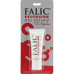 Lubricante en Gel Falic Excitación para Uso Íntimo x 22 gr