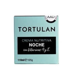 Crema Facial Nutritiva Tortulan Noche Vitamina A y E x 110 ml