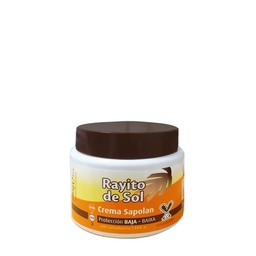 Crema Bronceadora Rayito de Sol Sapolan Zanahoria Fps 6 x 240 g