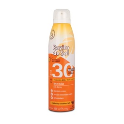 Protector Solar Rayitos Del Sol Spray Fps 30 x 250 ml