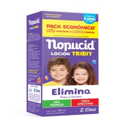 Loción Nopucid Tribit Elimina Piojos y Liendres x 120 ml