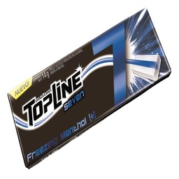 Chicles Topline 7 Xplosive Mint Sin Azúcar x 14 g